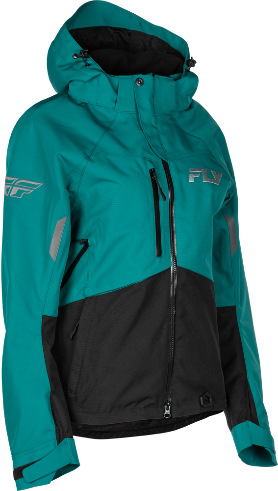 Fly Racing 470-52123X 470-52123X WOMEN'S CARBON JACKET DEEP LAKE/BLACK 3X