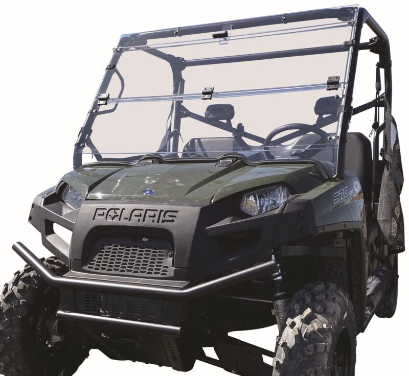 QuadBoss 375785 2013 Polaris Ranger Crew 800 Windbreak Folding Windshield - User 1