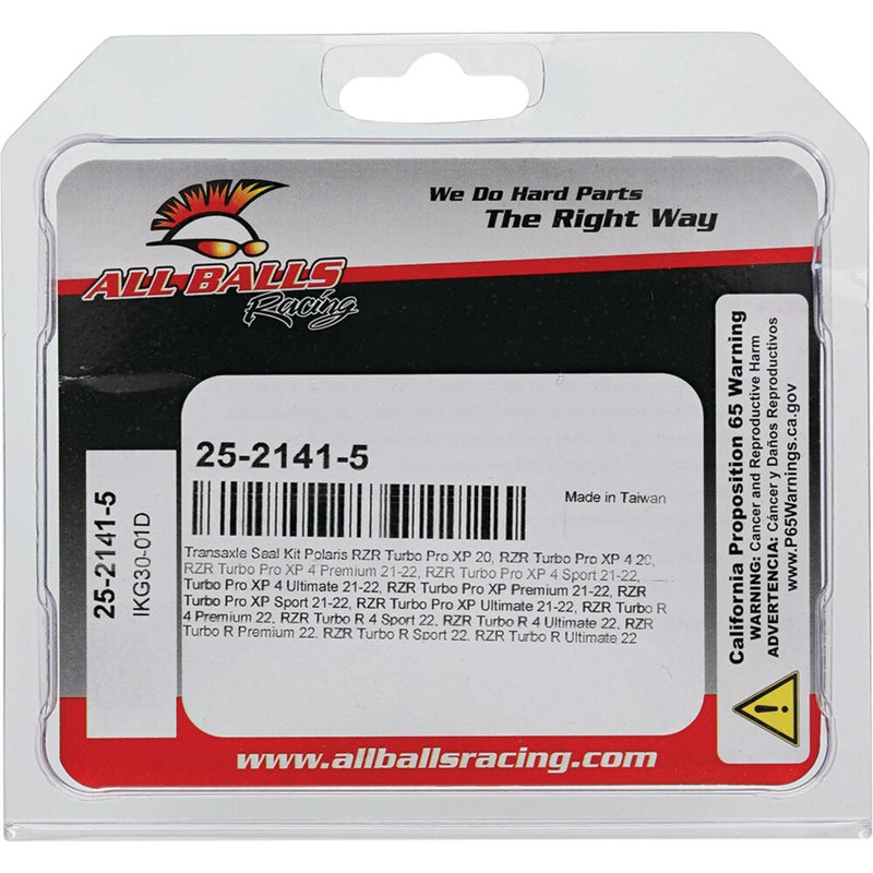 All Balls Transaxle Seal Kit - 25-2141-5 Polaris RZR 2020-2024