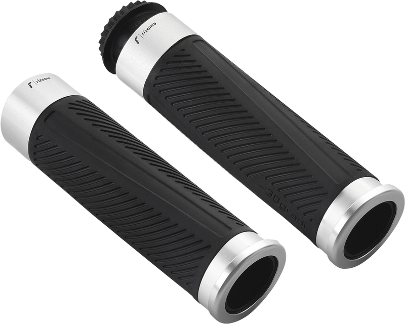 Rizoma 58-GR224A GR224A GRIPS 30 GRADI 22MM SILVER