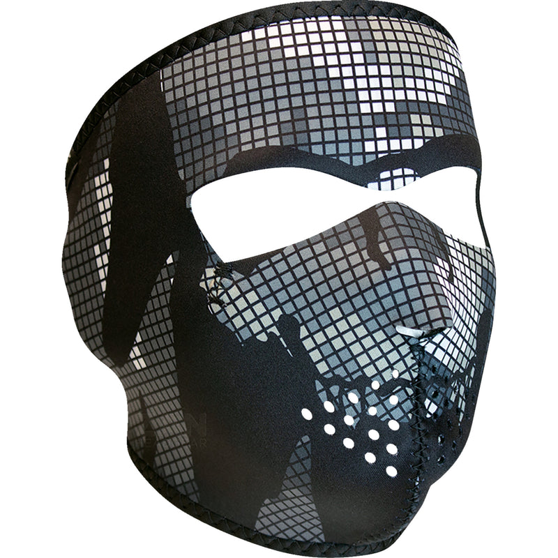 ZAN HEADGEAR 2503-0538 WNFM594 Neoprene Full-Face Mask digi urban camo skull