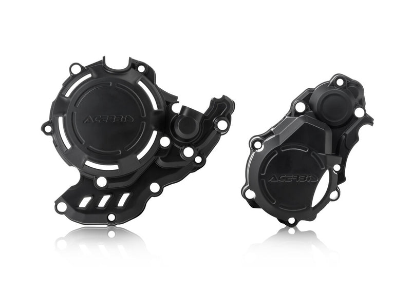 Acerbis X-Power Kit Black - 2732130001 For Husqvarna FC 250 / FC 350 2016-2022 | KTM SX-F 250 / SX-F 350 2016-2022