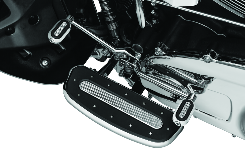 Kuryakyn 7041 Heavy Industry Driver Floorboards Chrome - User 1
