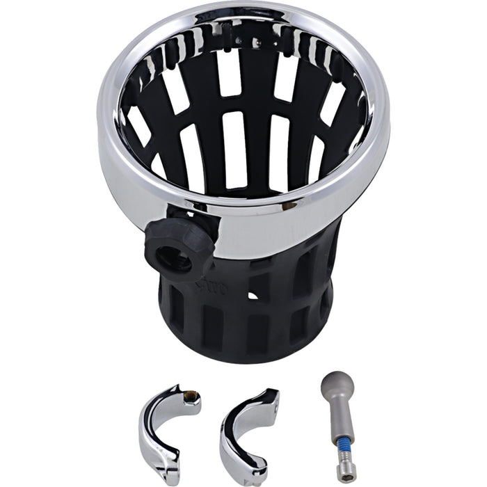 CIRO 0636-0166 50814 Big Ass® Drink Holder - 1-1/4" Clamp - Chrome