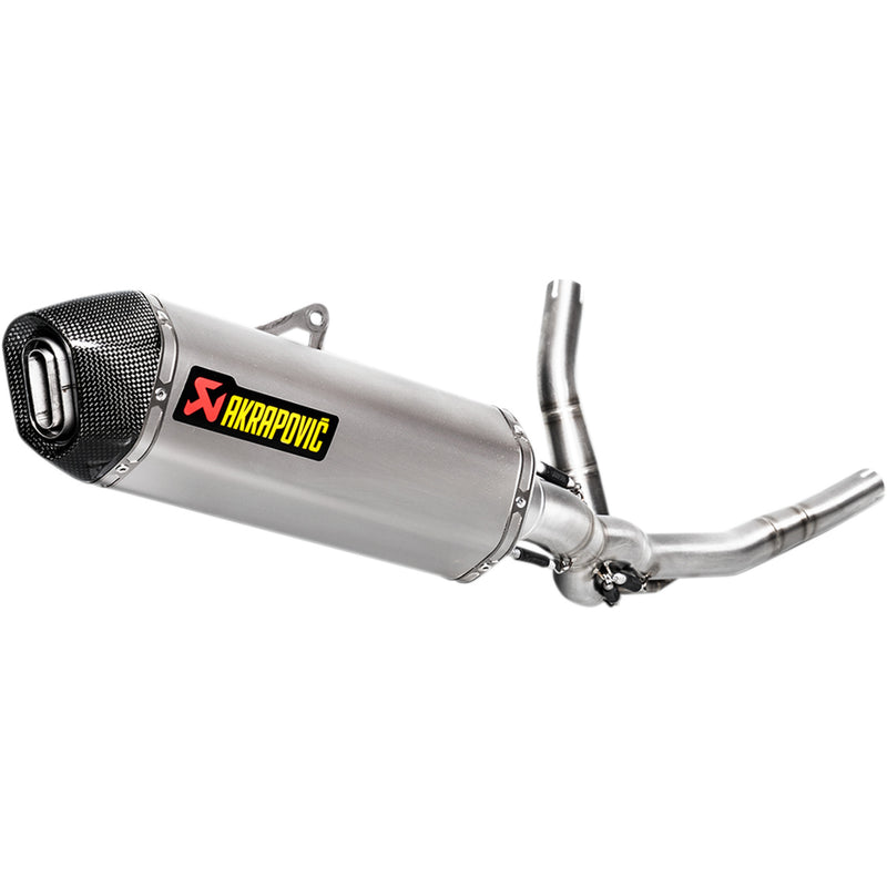 Akrapovic Racing Line 2-Into-1 Exhaust System - S-S6R9-WT Suzuki 650 Strom / 650A Strom 2017-2024