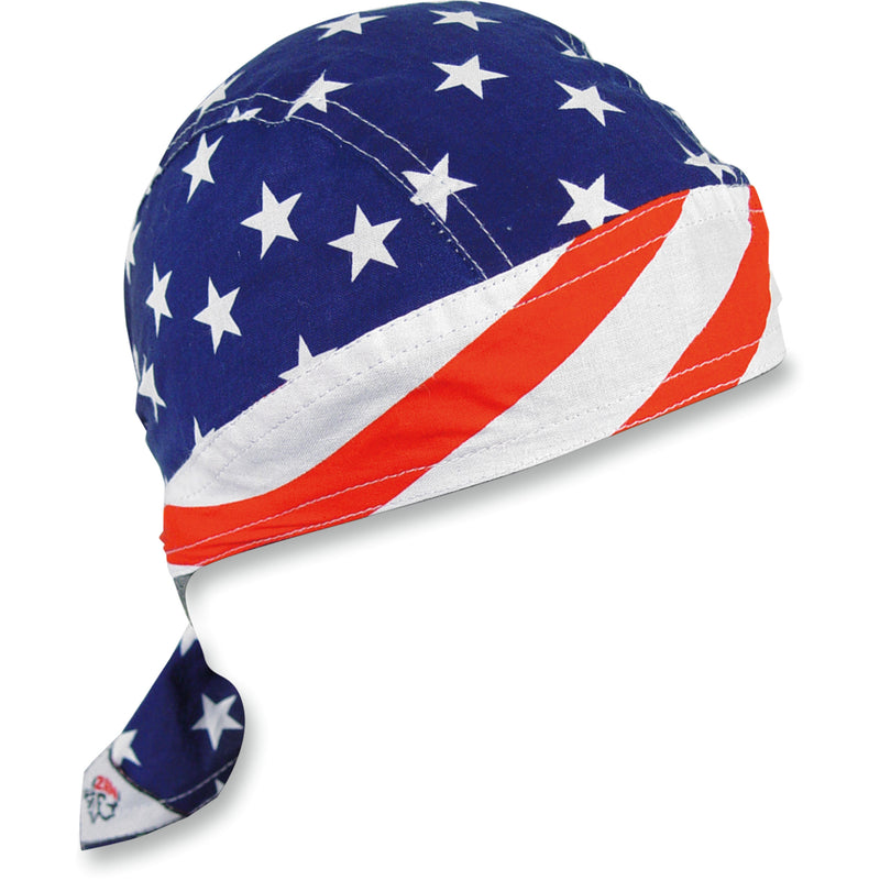 ZAN HEADGEAR 2504-0075 Z476 Flydanna® Head Wrap stars and stripes iv