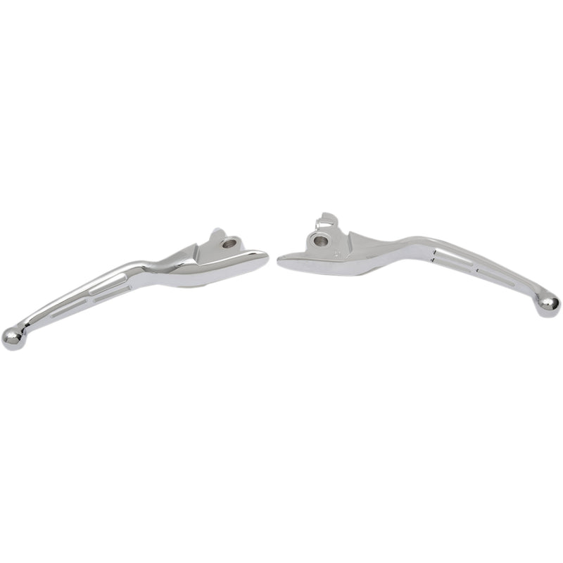 Drag Specialties Slotted Lever Set For Harley Touring 2017-2020