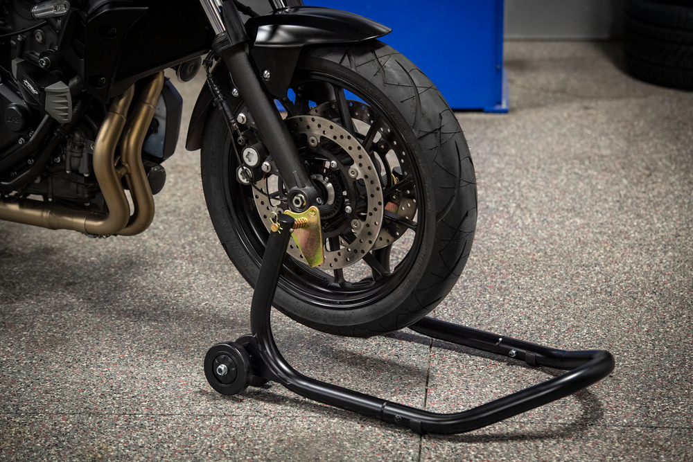 Fire Power 56-08200 56-08200 FRONT/REAR PADDOCK STAND BLACK