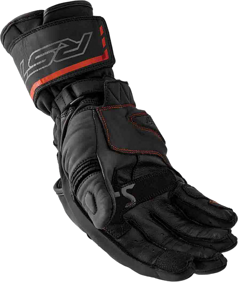 Rst 556-3650109 103650RED-09 S1 GLOVE BLK/RED LEATHER MD