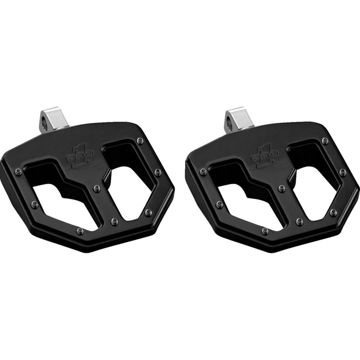 PRO-ONE PERF.MFG. 1620-2282 500761B BMX V1 Foot Peg BMX V1 Footpeg - Male - Black