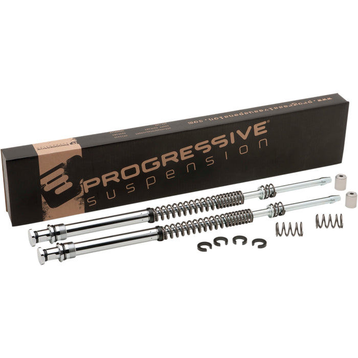 PROGRESSIVE SUSPENSION 0414-0380 31-2501 Monotube Cartridge Fork Kit - 41 mm - Lowering