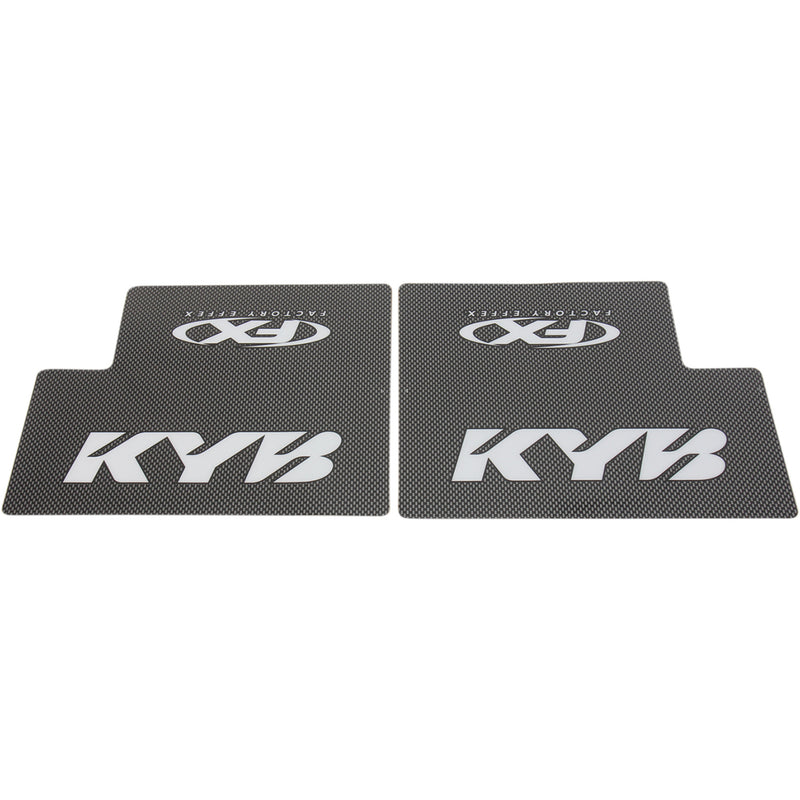 FACTORY EFFEX 4302-3624 10-38012 Full Wrap Carbon Fiber Fork Shields Carbon Fiber Fork Shield - KYB
