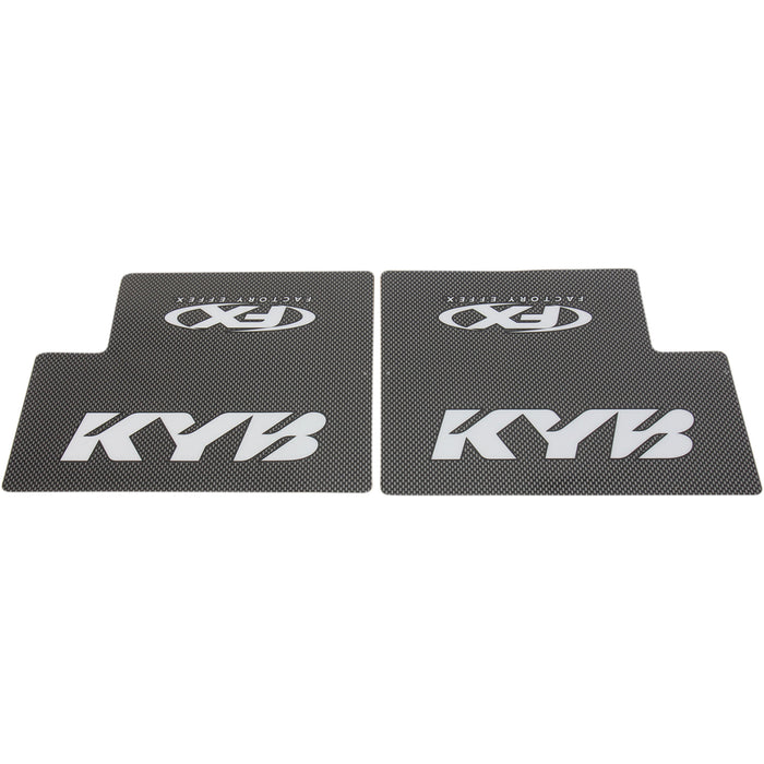 FACTORY EFFEX 4302-3624 10-38012 Full Wrap Carbon Fiber Fork Shields Carbon Fiber Fork Shield - KYB