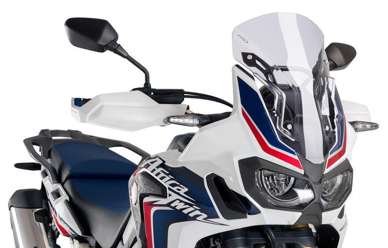 Puig Hi-Tech Parts Windscreen Racing Clear - 8904W Honda CRF1000L Africa Twin 2016-2018