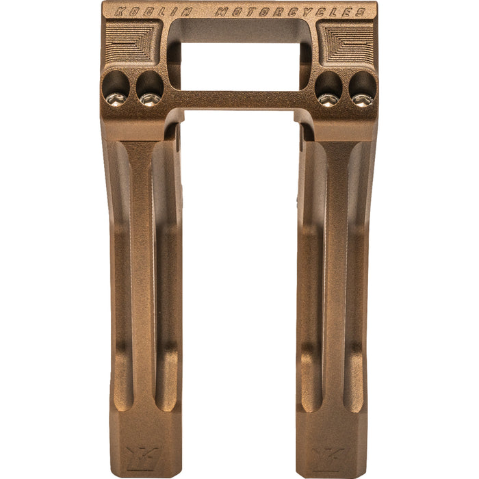 KODLIN USA 0602-1522 K55123B Fastback Risers - 6" - Bronze