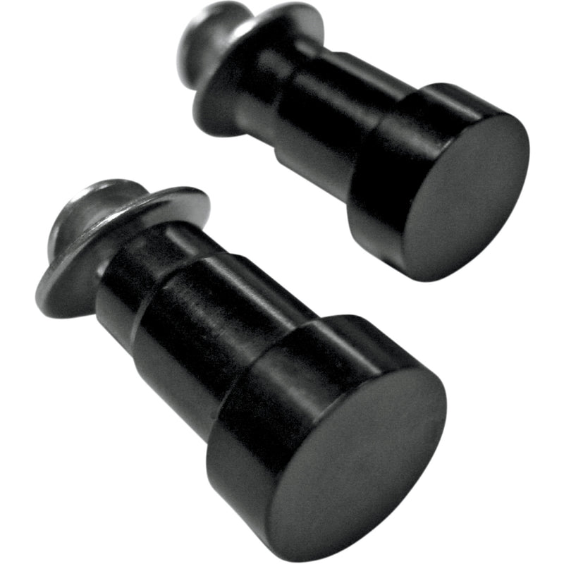 JOKER MACHINE 0641-0108 09-031 Mirror Hole Plug Hole Plugs - Mirror - Handlebar End - Flush-Mounted - Black - Pair - Triumph