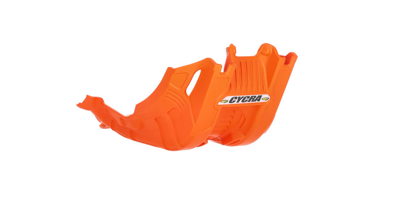 Cycra Full Armor Skid Plate Orange - 1CYC-6250-22 KTM SX-F 450 / XC-F 450 2023-2026