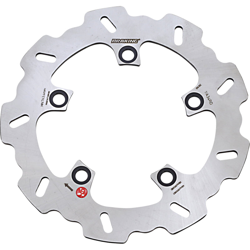 BRAKING YA34RID YA34RID Non-Directional STX Brake Rotor Brake Rotor - Rear - YA34RID
