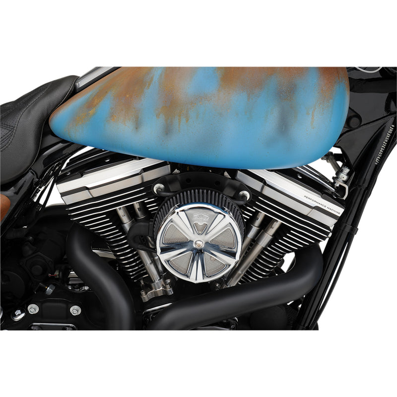 Performance Machine (pm) Scallop Cover - 0177-2021-BM For Harley Motorcycles 1999-2017