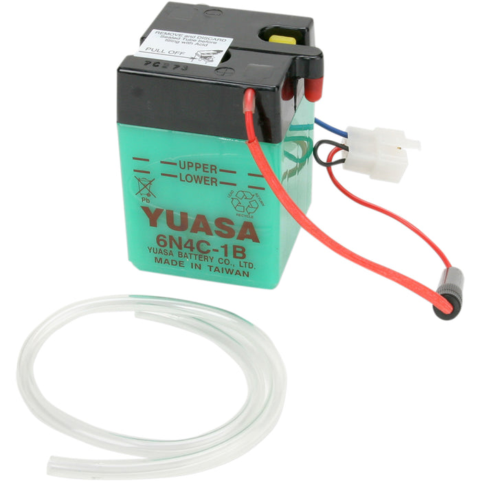 YUASA Y6N4C-1B YUAM26C4B Conventional Battery — 6 V Battery - Y6N4C-1B