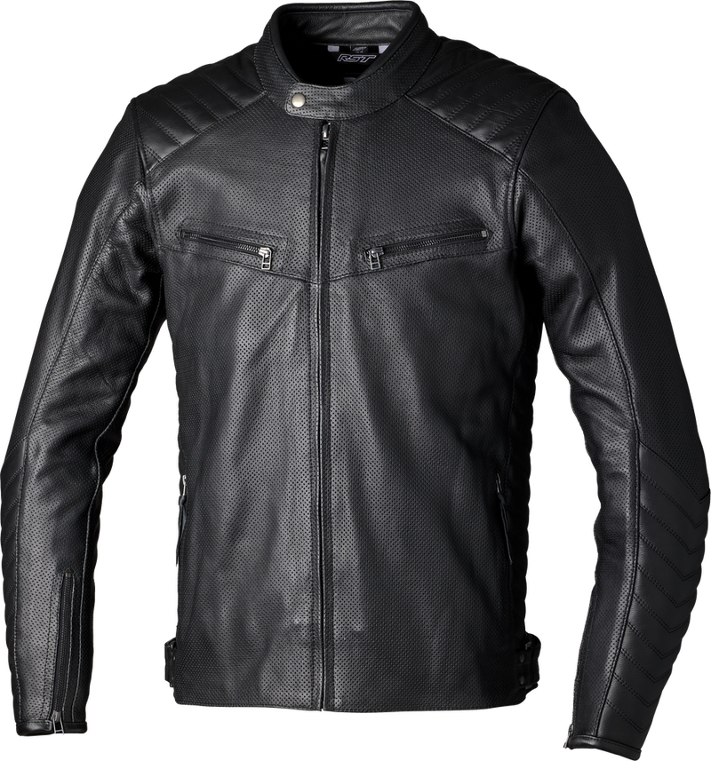 Rst 556-3537050 103537BLK-50 ROADSTER AIR CE JACKET BLACK LEATHER 3XL