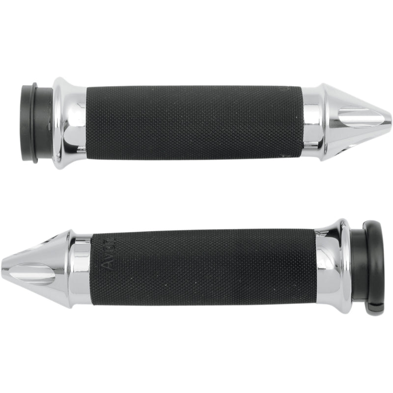 Avon Custom Contour Grips - CC-85-CH-SPK-FL For Harley Motorcycles 2008-2023