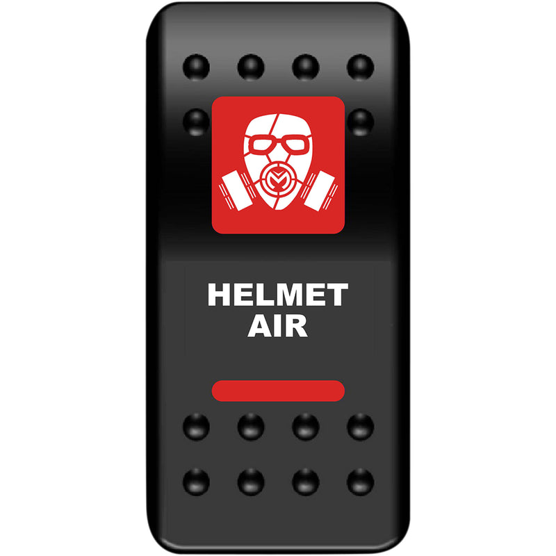 MOOSE OFFROAD 2106-0537 HMT-PWR-R Rocker Switch helmet air - red