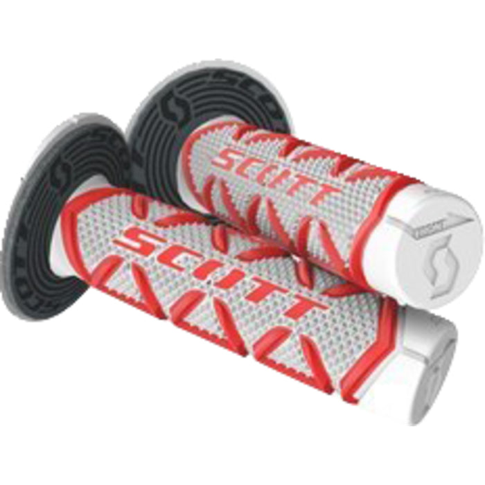 SCOTT 0630-2989 219626-1005 Diamond Grips with Donut red/white