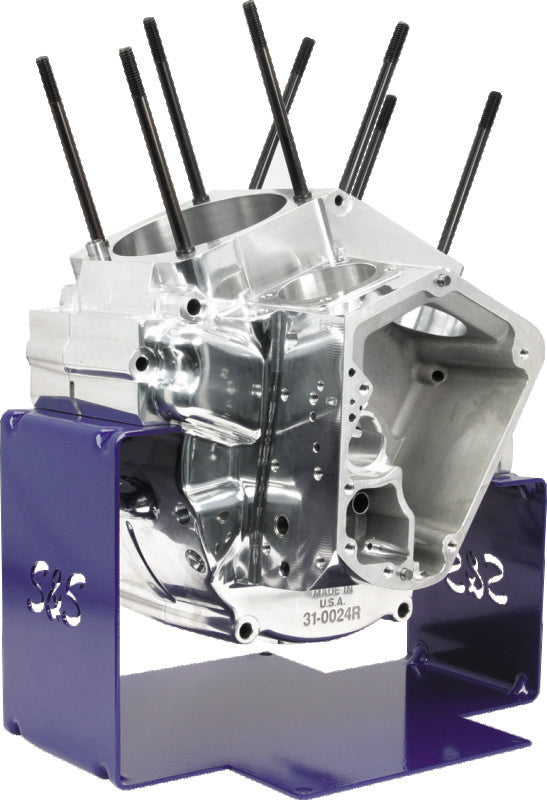 S&S Cycle 53-0141 36-99 BT Blue Engine Stand - User 1