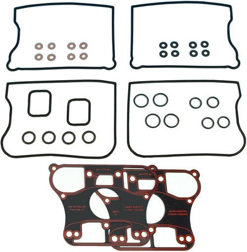 James Gasket James Gaskets Gasket Rocker Cover W Paper RKR Base Kit - 17038-90 For Harley Motorcycles 1984-1991