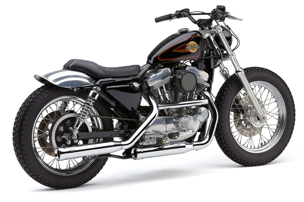Cobra 82-96004 6036 3" NH SERIES SLIP-ONS CHROME SPORTSTERS 91-03