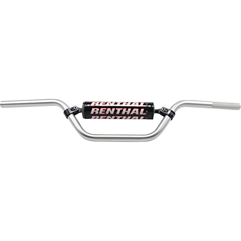 RENTHAL R611-01-SI 611-01-SI-03-219 7/8" Off-Road Handlebar — Playbike/Mini/MX Handlebar - 7/8" - 611 - 110cc Playbike - Silver