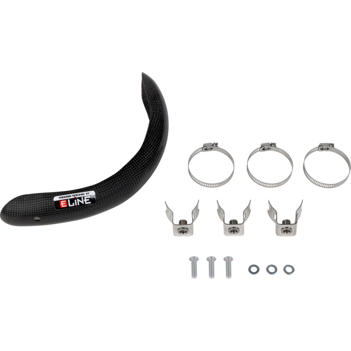 MOOSE OFFROAD 1861-1865 Heat Shield carbon fiber - sherco