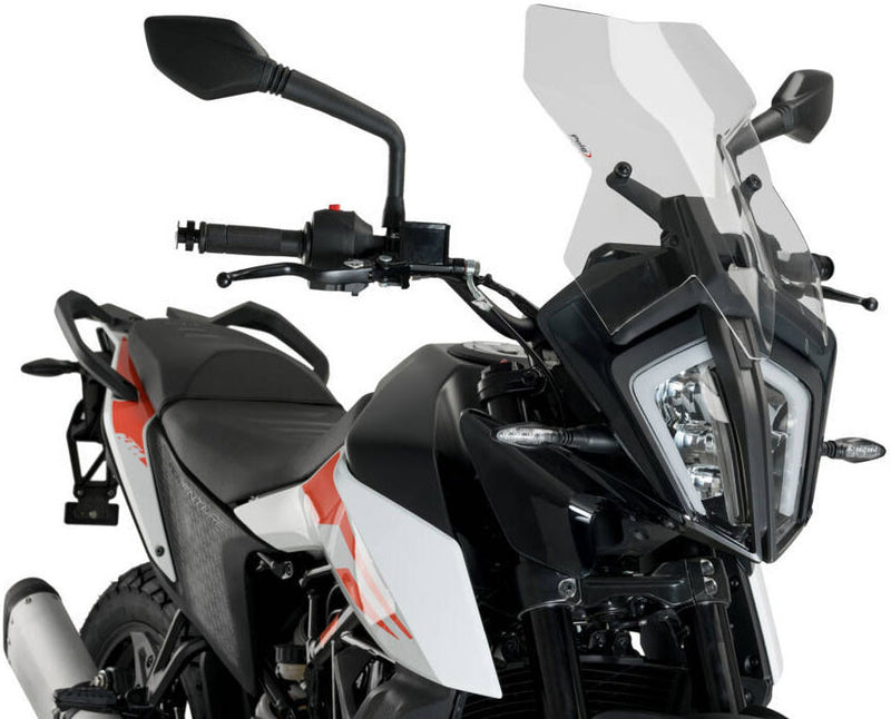Puig Hi-Tech Parts Windscreen Touring Clear - 20414W KTM 390 Adventure 2020-2022