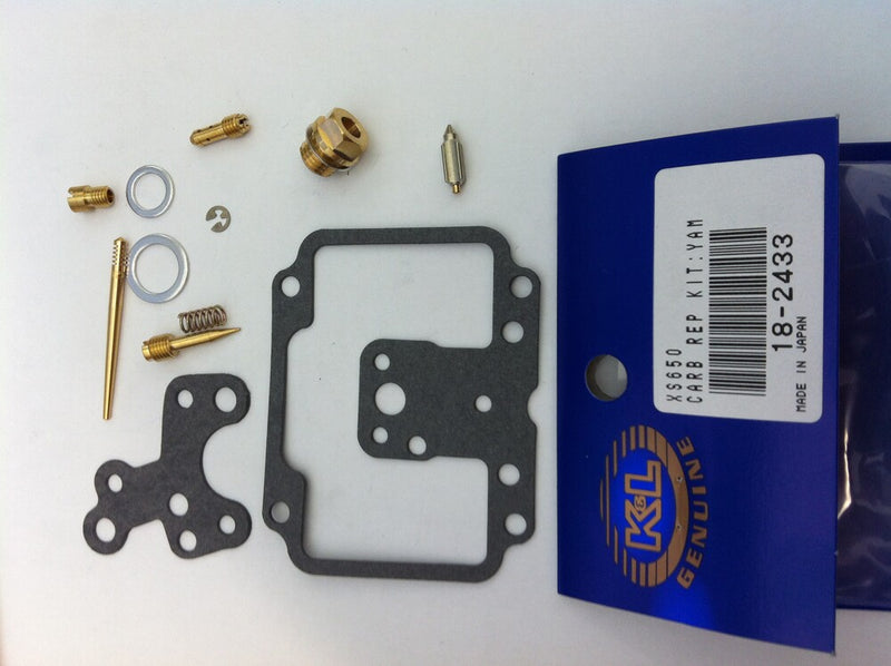 K&l Supply Carburetor Repair Kit - 18-2433 Yamaha 650 1970-1971
