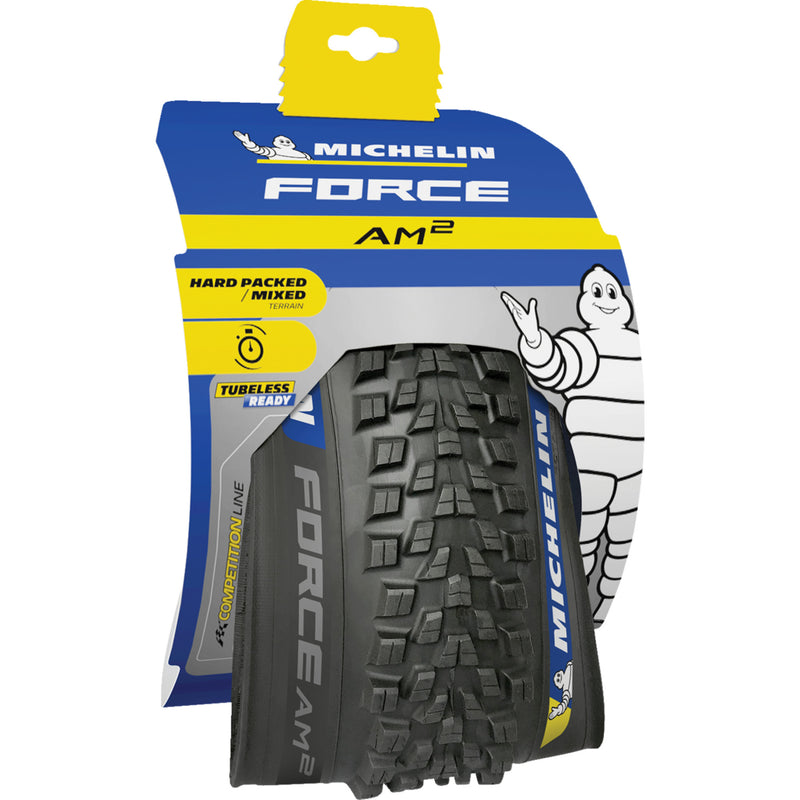 MICHELIN 0344-0028 39865 Force AM2 Competition Bicycle Tire Force AM2 Competition Tire - 29 x 2.40 (61-622)