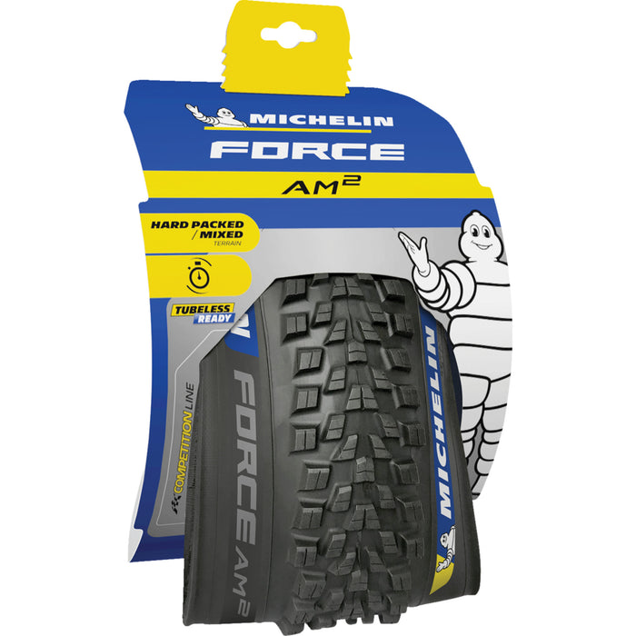 MICHELIN 0344-0028 39865 Force AM2 Competition Bicycle Tire Force AM2 Competition Tire - 29 x 2.40 (61-622)