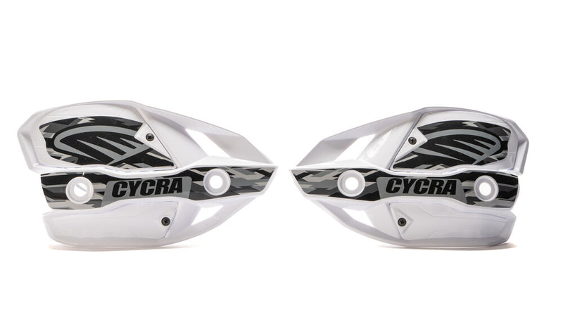 Cycra 714-1203 1CYC-1021-42 ULTRA HANDSHIELDS W/COVERS WHITE