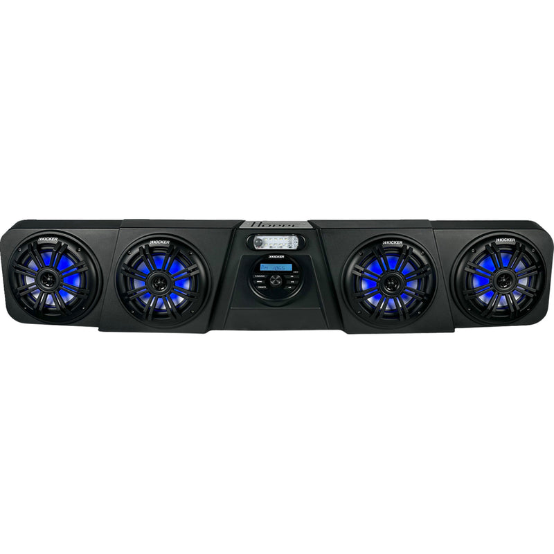 Hoppe Industries Speaker And Amplifier Kit - HPEL-1002 Kawasaki Mule 2015-2025