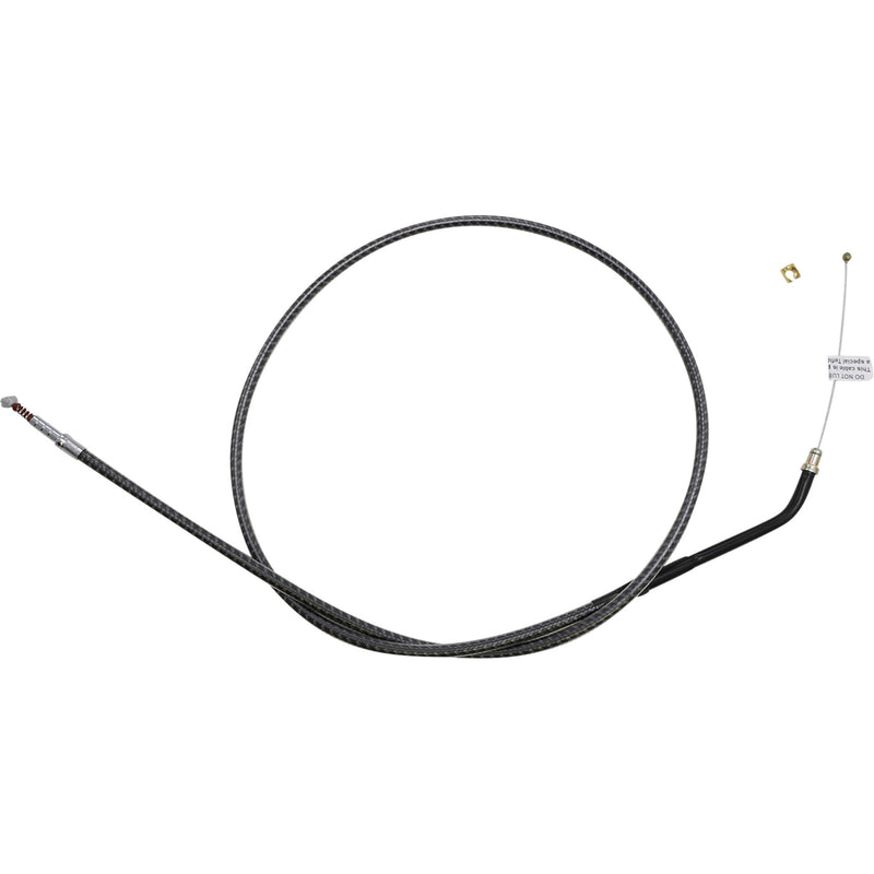 Magnum Shielding Karbonfibr Braided Throttle Idle Cable 37-7/8" - 74368 For Harley Sportster 2007-2021