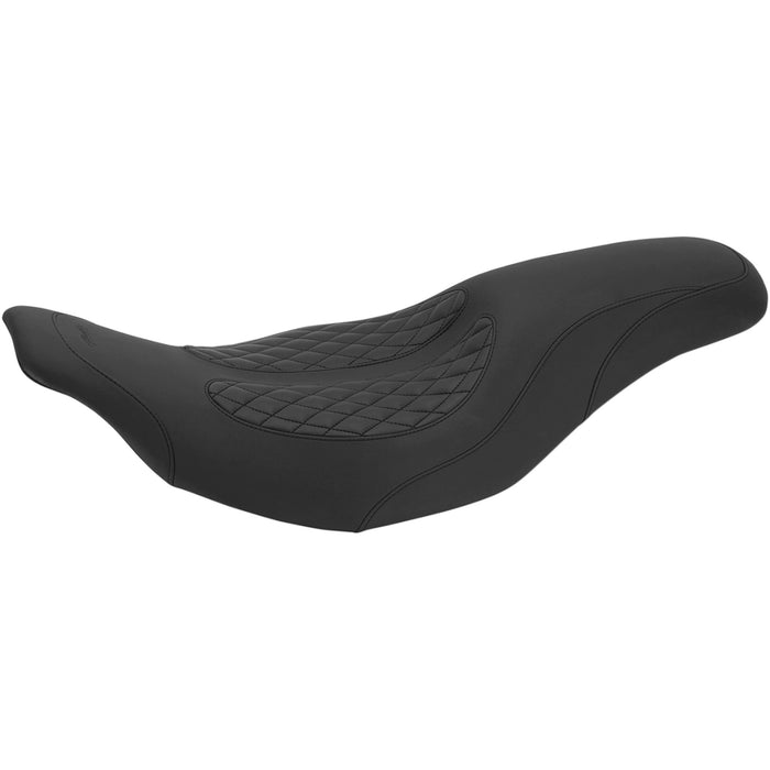 MUSTANG 0802-0828 76983 Dave Perewitz Signature Series Fastback 2-Up Seat - Fatback Perewitz Seat - FL '97-'07