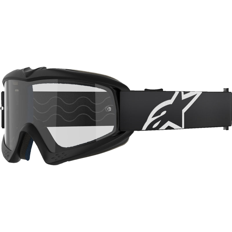 ALPINESTARS GOGGLES 2601-3789 5140125-1425 Youth Vision Corp Goggle Youth Vision Goggle - Corp - Black - Clear