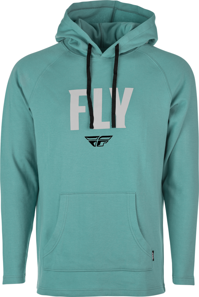 Fly Racing 354-0011M 354-0011M FLY WEEKENDER PULLOVER HOODIE SEA GREEN/GREY MD