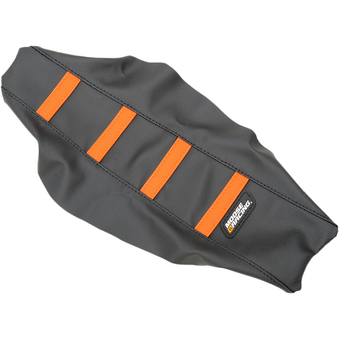 MOOSE OFFROAD 0821-2369 KTM5016-336RT Ribbed Seat Cover black cover/orange ribs - ktm