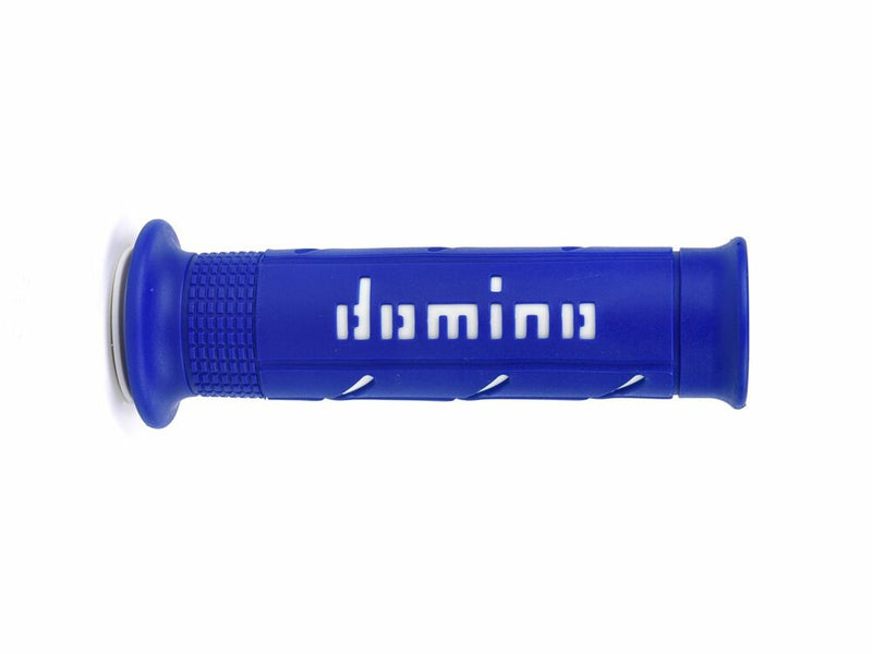 Domino Racing 58-2312 A25041C4648C7-0 XM2 GRIPS BLUE/WHITE PAIR