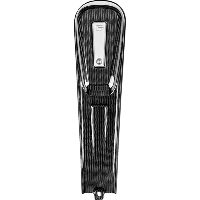 SADDLEMEN 0520-4422 CF-822-29-002 Side Fill Carbon Fiber Dash Console Dash Console - Side Fill - Carbon Fiber/Gloss - Harley-Davidson® - Softail