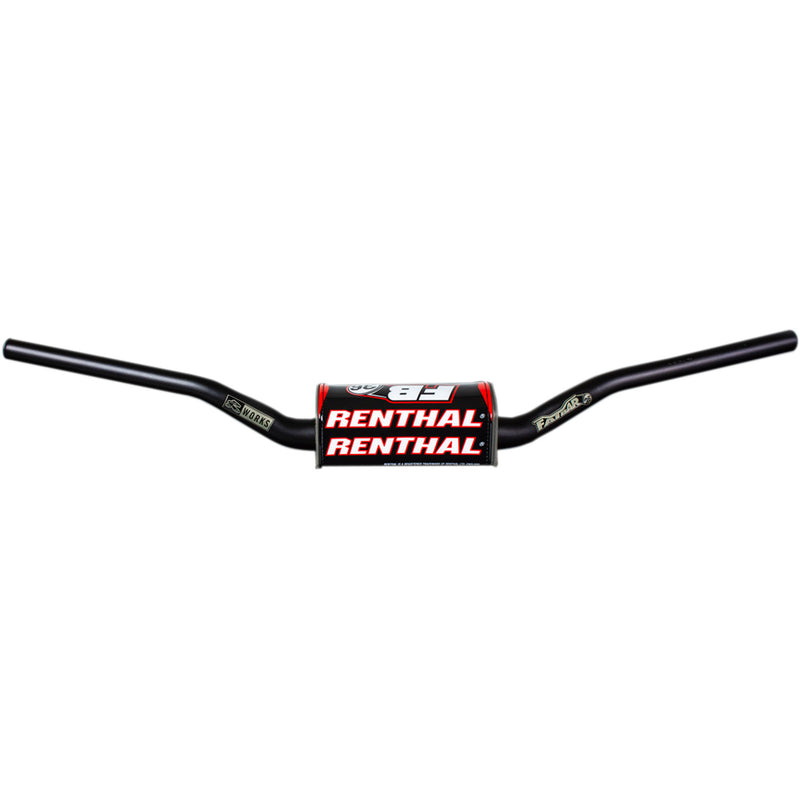 Renthal Handlebar - 934-01-BK For KTM Dirt Bikes 2012-2020 | Kawasaki Dirt Bikes 2003-2020 | Yamaha Dirt Bikes 2005-2020