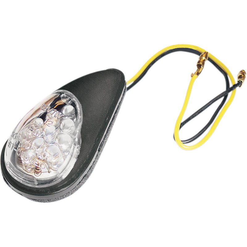 K&S TECHNOLOGIES 2040-0318 25-8950 LED Ultra Mini Flush-Mount Marker Lights Ultra Flush-Mount LED Marker Lights - Black