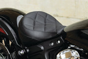 Mustang Motorcycle 76842 Mustang 18-21 Indian Scout Bobber Standard Touring Solo Seat Diamond Stitch - Black - User 1