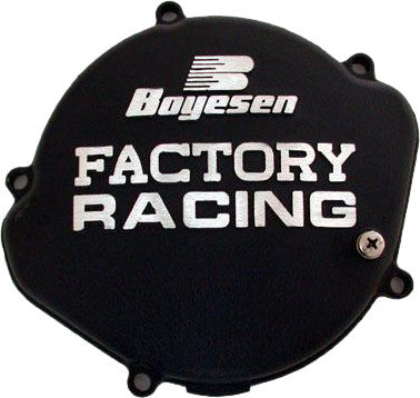 Boyesen Factory Racing Clutch Cover Black - CC-01AB Honda CR125R 2000-2007